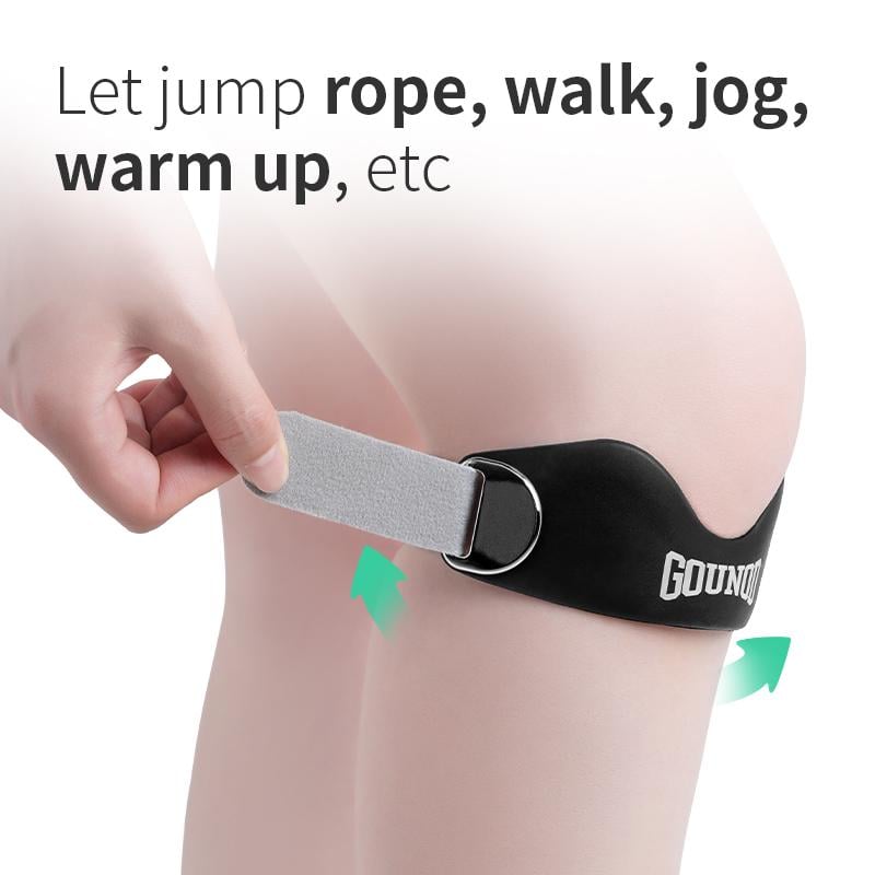 🔥Patella Knee Strap for Pain Relief – Ideal for Running, Jumper’s Knee & Tendonitis