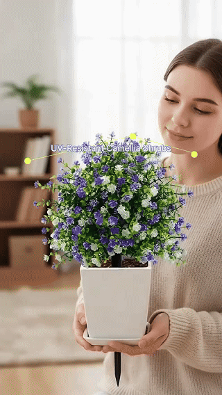 🔥 Limited Stock-50% Off | Artificial Potted Trees With Ground Stakes