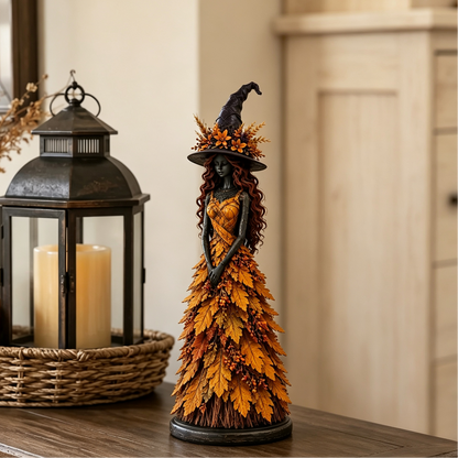 🔥LAST DAY 50% OFF - 🧙‍♀️Enchanted Autumn Witch Figurine (📦Buy 2 Free Shipping)