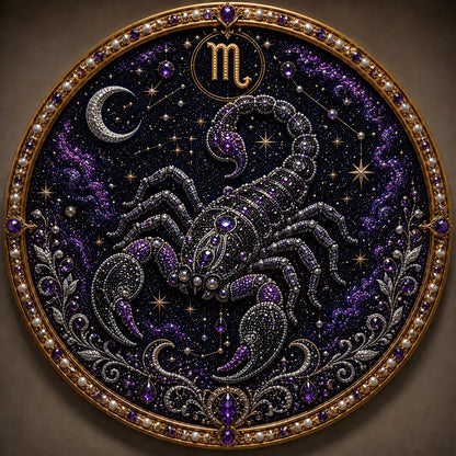 🔥 Last Day 49% OFF - 💎 12 Zodiac Signs Pearl Art Kit ♈💫 Bring Every Zodiac Sign to Life with Pearls