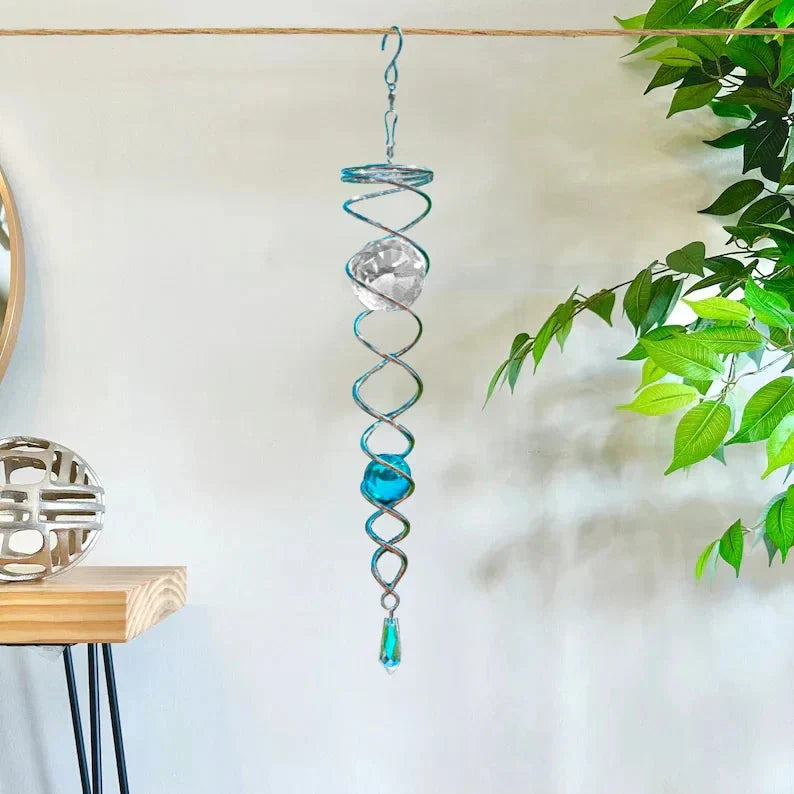 🔥 Last Day Sale Price |✨ Sacred Journey Spiral Crystal (12 inches Length)