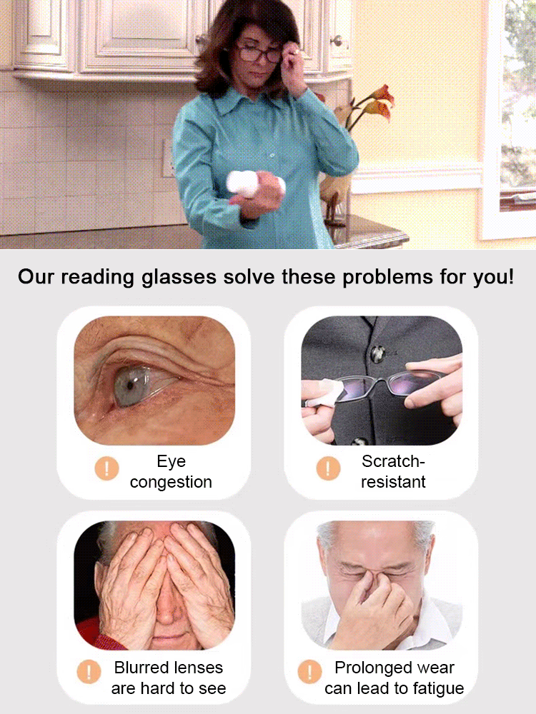 🔥Best Selling 50% Off👓Automatic zoom anti-blue light presbyopia glasses