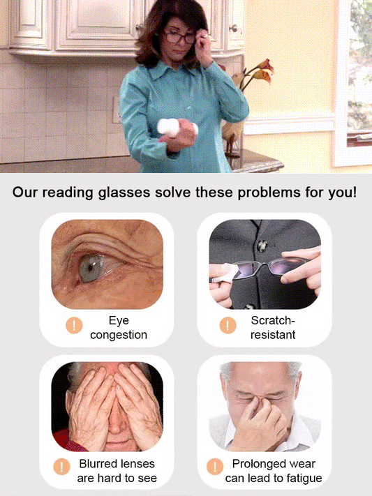 Auto-focus blue light blocking reading glasses