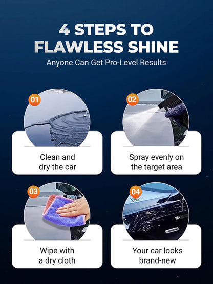 4-in-1 car refinishing spray (say goodbye to expensive 4S dealership refinishing!)
