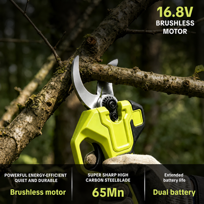 🌿 Cordless Electric Pruning Shears – Easily Cut Tree Branches ⚡