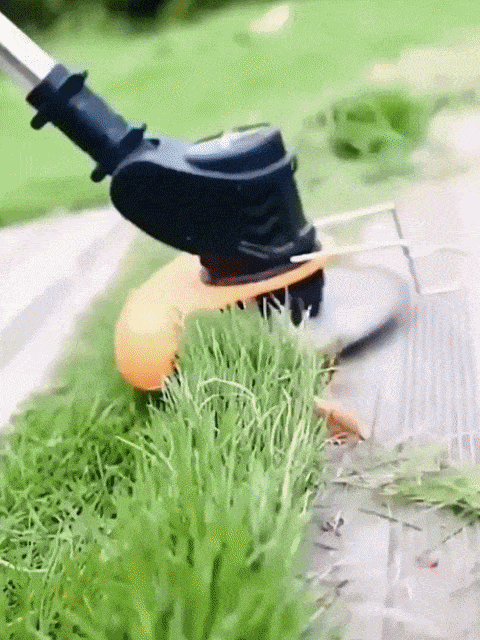 🌿 Lightweight Cordless Grass Trimmer – Quiet 9000 RPM Lawn Care Tool
