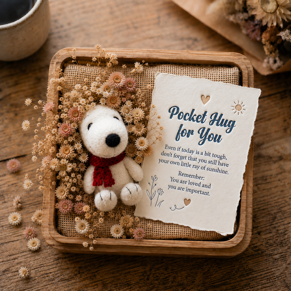 🐶❤️Spy Felt Pocket Hug Set