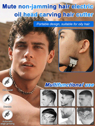 🔥Limited-Time Sale-50% OFF | ✨Electric Hair Salmon Clipper🔥Professional hairstylist-involved design🛡️