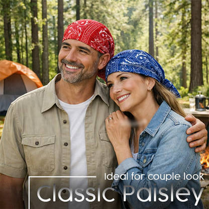 🔥Half Price Now🔥Outdoor Paisley Cooling Headscarf Cap