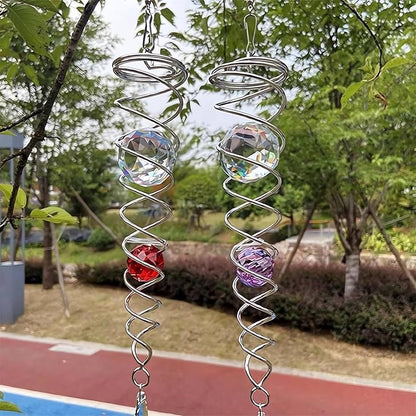 🔥 Last Day Sale Price |✨ Sacred Journey Spiral Crystal (12 inches Length)