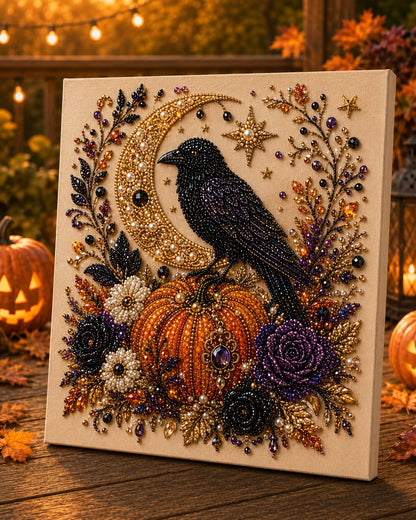 🔥 Up To 60% OFF Sale👻Halloween Pearl Art DIY Kit – Turn Tiny Pearls into Spooky-Cute Magic🧙