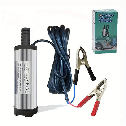 Portable Submersible Pump ⚡ Perfect for Diesel, Kerosene & Water💧