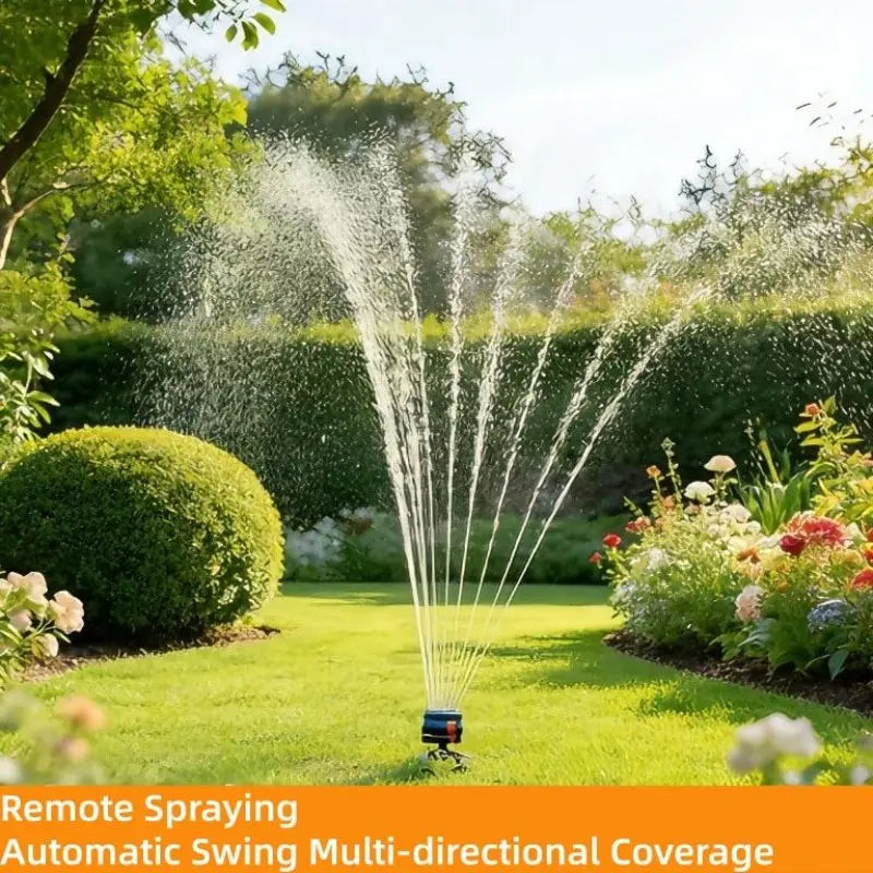 Adjustable Oscillating Sprinkler Wide Coverage