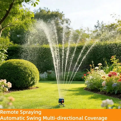 Adjustable Oscillating Sprinkler Wide Coverage