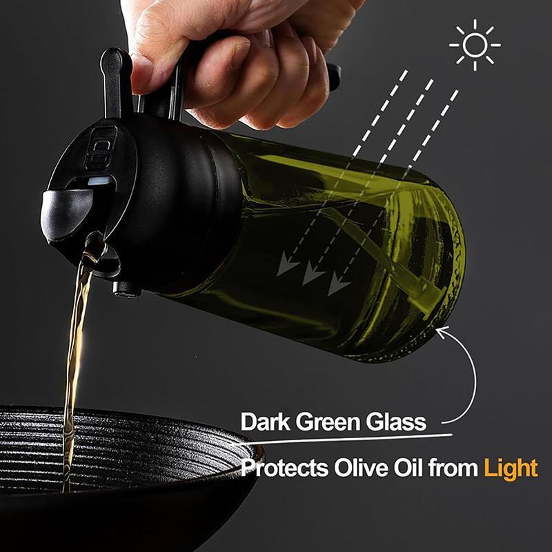 2-in-1 Oil Sprayer ⚫ Light-Blocking | 16oz/470ml 📏