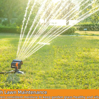 Adjustable Oscillating Sprinkler Wide Coverage