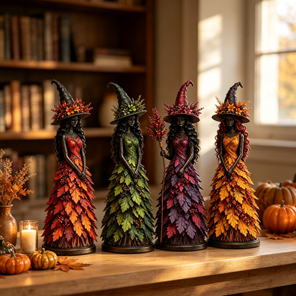 🔥LAST DAY 50% OFF - 🧙‍♀️Enchanted Autumn Witch Figurine (📦Buy 2 Free Shipping)