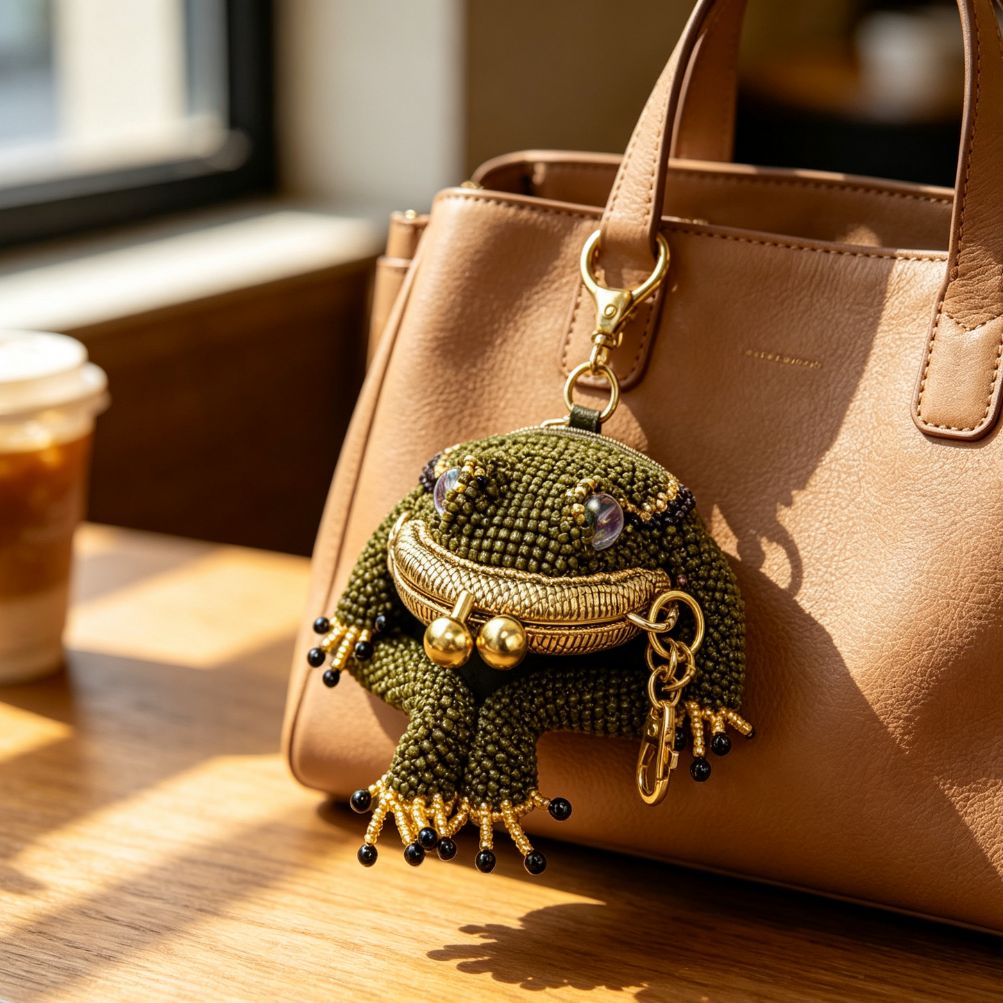 🐸 Frog Coin Purse Collection – Ready-Made Fabric Purse & Beaded Craft Kit