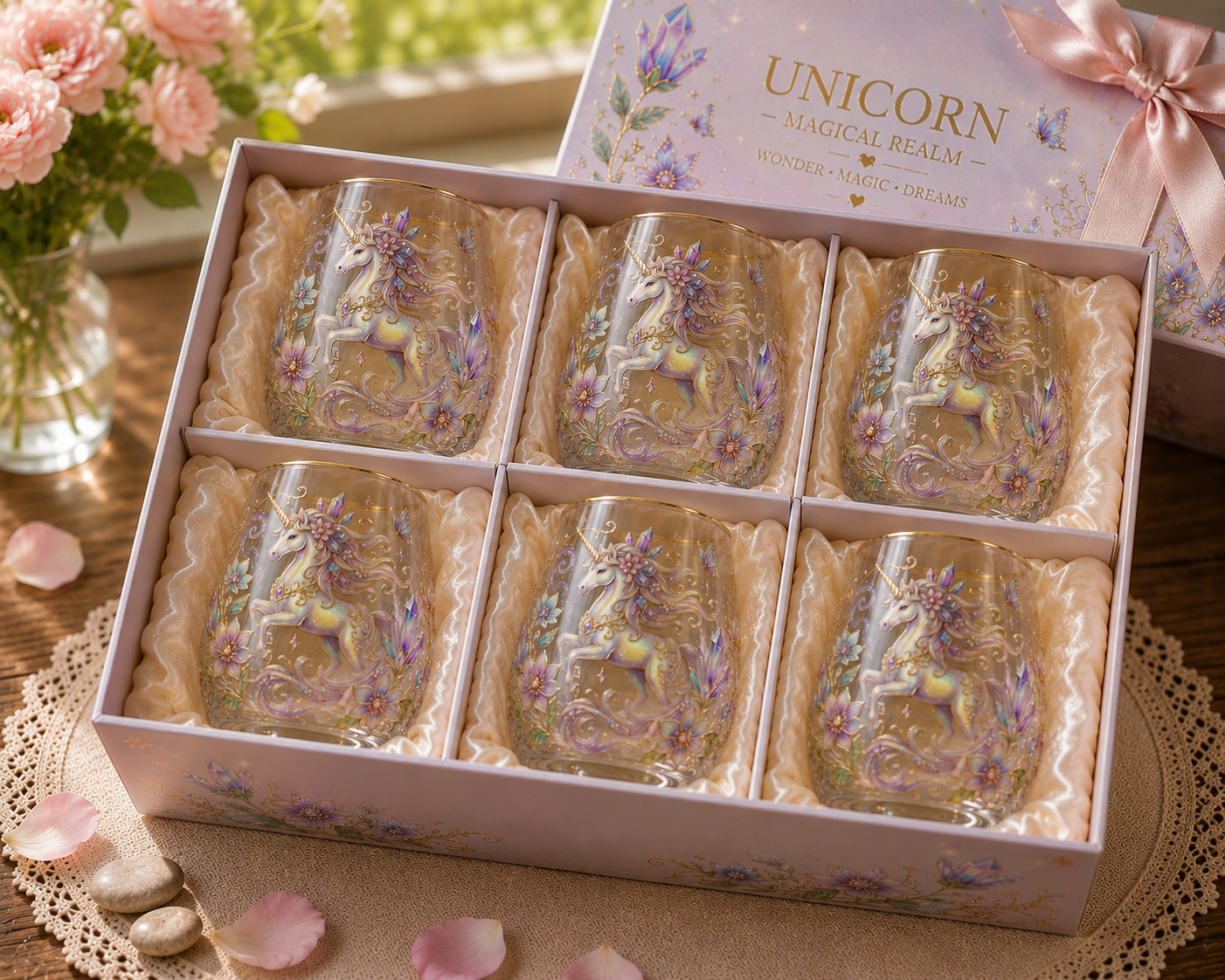 🧚‍♀️🐉 Limited Edition 2026 Faerie Dragon Glass Tea Cup ✨🌸