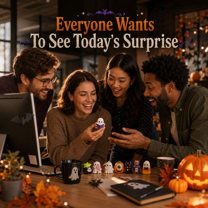 🔥Limited 50% OFF🎃 Halloween Countdown Blind Box | 👻 24 Days of Spooky Surprises 🕯️ One Mystery Figure Every Day ✨ Collect, Display & Celebrate Halloween Fun!