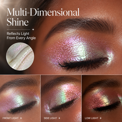 🔥Last Day 50% OFF🌈Multi-Chrome Liquid Glitter Eyeshadow🌊 – Waterproof, ✨Smudge-Proof & Long-Lasting🔥