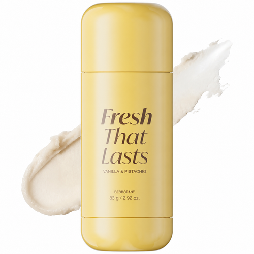 Vanilla & Pistachio Deodorant – 24H Odor Protection, Aluminum-Free, Brightens & Smooths Underarms with Kojic Acid & Turmeric