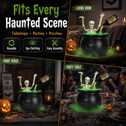 💥New Arrival | Skeleton Potion Witches Cauldrons