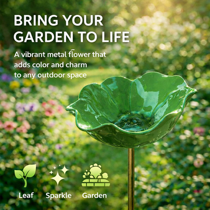 🐝 Pollinator-Friendly Flower Bird Bath – Your Garden’s New Must-Have