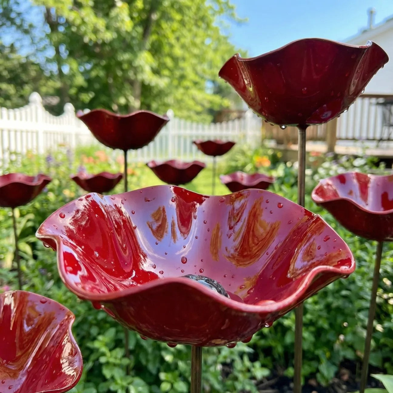 🐝 Pollinator-Friendly Flower Bird Bath – Your Garden’s New Must-Have