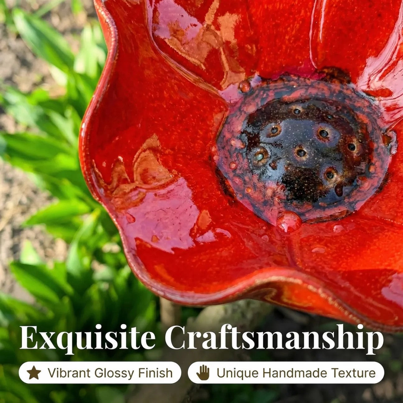 🐝 Pollinator-Friendly Flower Bird Bath – Your Garden’s New Must-Have