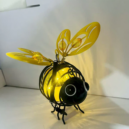 🌙🍃🪴 LIMITED-TIME 55% OFF! Hanging Solar Bee Light – Spread Joy Day and Night 🌞🌜