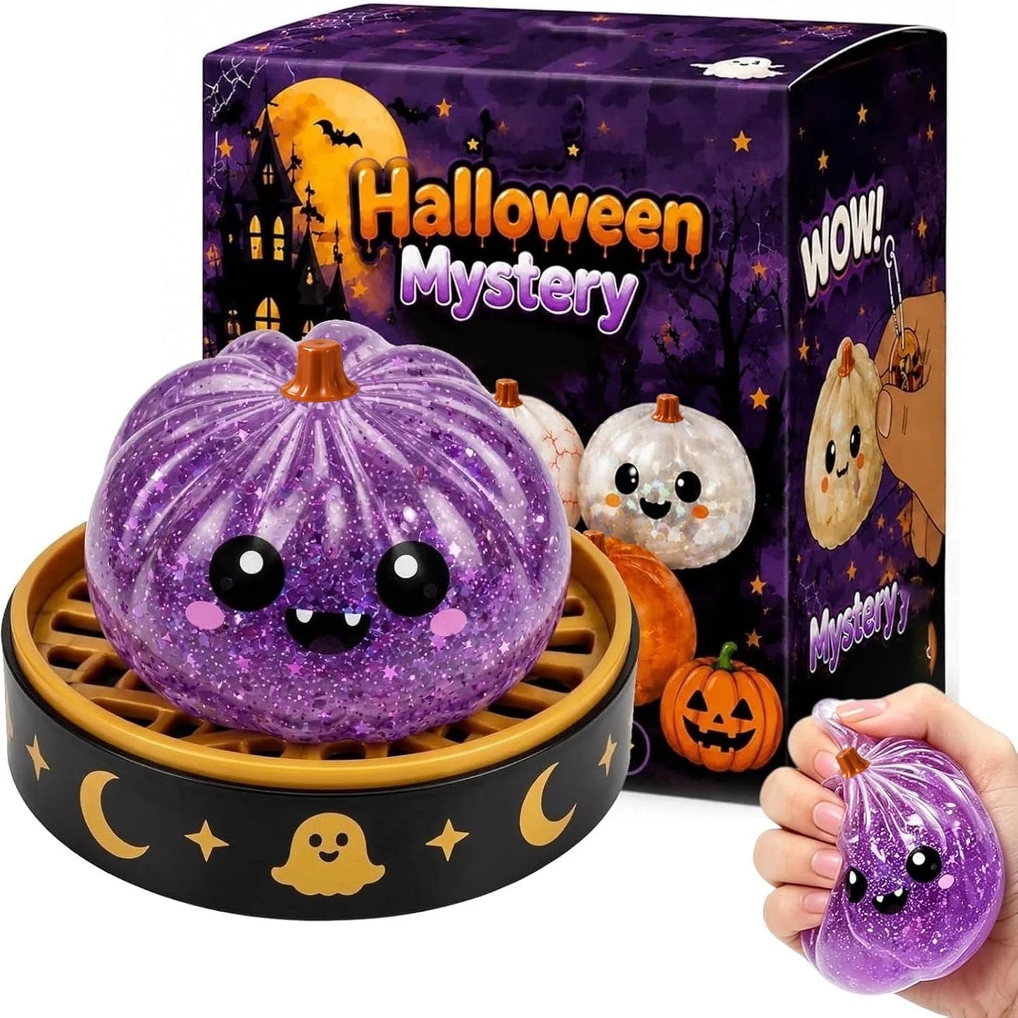 🎃🎃🎃👻 Last Day 50% OFF – Cute Halloween Ghost Squishy 👻 | Your New Little Spooky Buddy🖐️
