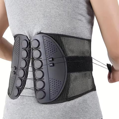 🧘Adjustable Lumbar Support Belt – Lower Back Brace💪