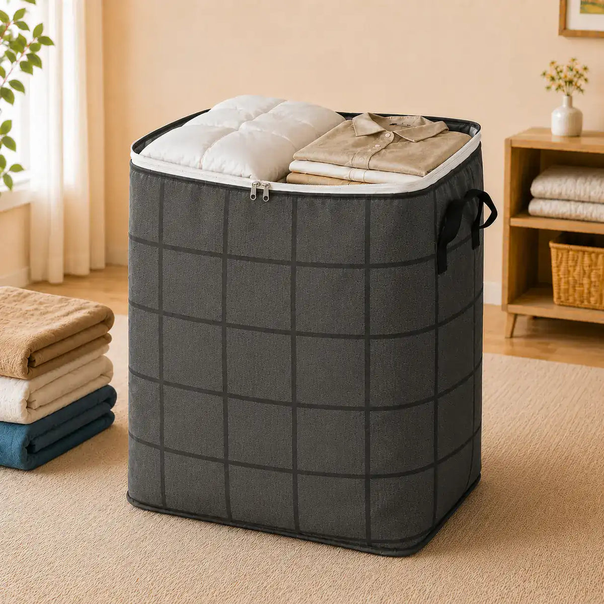 🔥 LIMITED-TIME 50% OFF –180L Foldable XXL Storage Bag for Clothes & Bedding