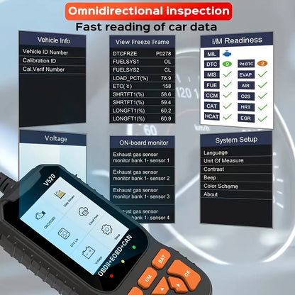 🔥 Limited-Time 50% OFF | 2026 V520 OBD2 Scanner – Live Data & Engine Code Reader
