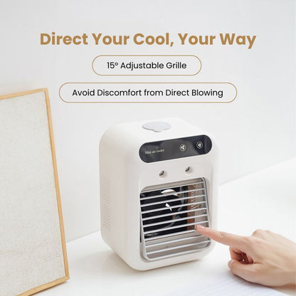 Mini Portable 3-in-1 Quiet Air Conditioner|Rechargeable & USB-Powered