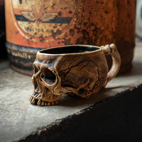 💀 Last Day 50% OFF - Memento Mori Skull Artisan Vessel
