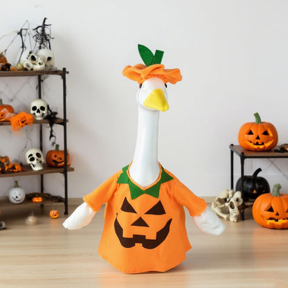 Porch Goose Halloween Series Outfits - Suit For 23 Inches Goose Statue