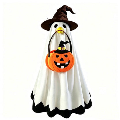 Porch Goose Halloween Series Outfits - Suit For 23 Inches Goose Statue