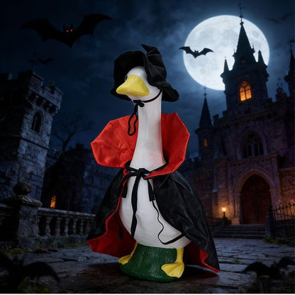 Porch Goose Halloween Series Outfits - Suit For 23 Inches Goose Statue