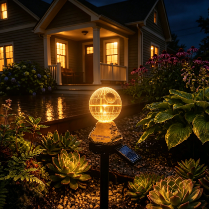 🌌TODAY 52% OFF🚀Turn Your Backyard Into a Sci-Fi Wonderland —🌠 Sci-Fi Starship Solar Garden Light