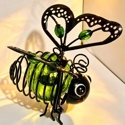 🐝 Outdoor Hanging Solar Bee Light – Charming Garden Décor With A Warm Evening Glow