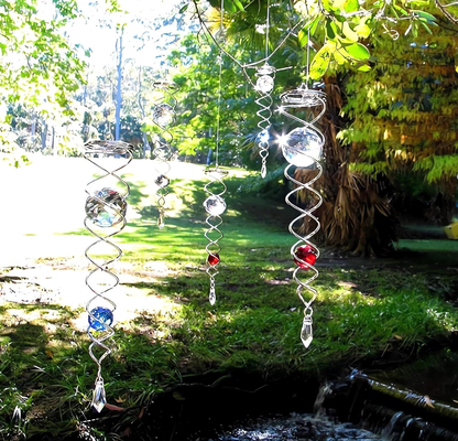 🔥 Last Day Sale Price |✨ Sacred Journey Spiral Crystal (12 inches Length)