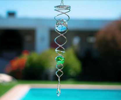 🔥 Last Day Sale Price |✨ Sacred Journey Spiral Crystal (12 inches Length)