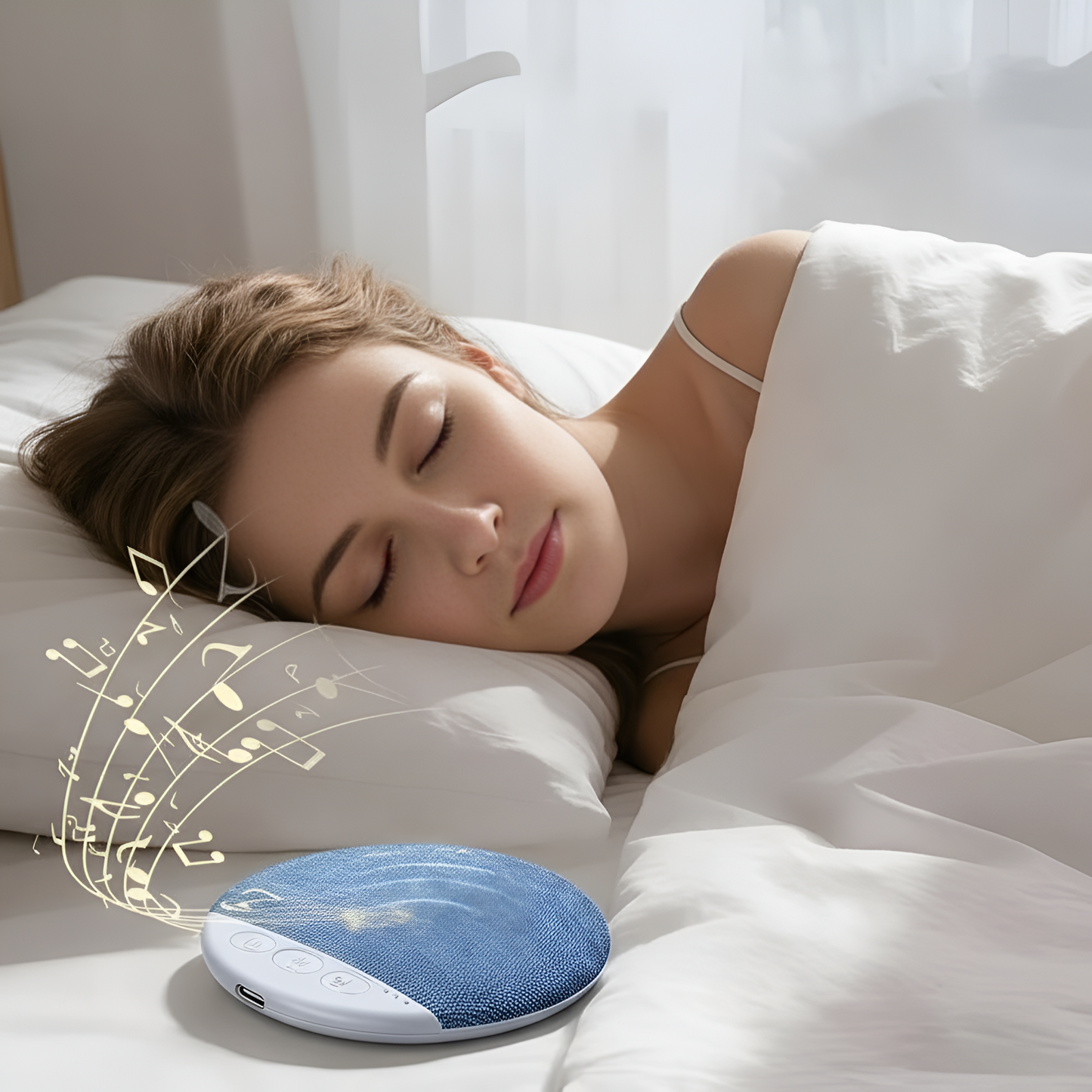 💤 Sleep Audio Without Earbuds – Wireless Pillow Speaker