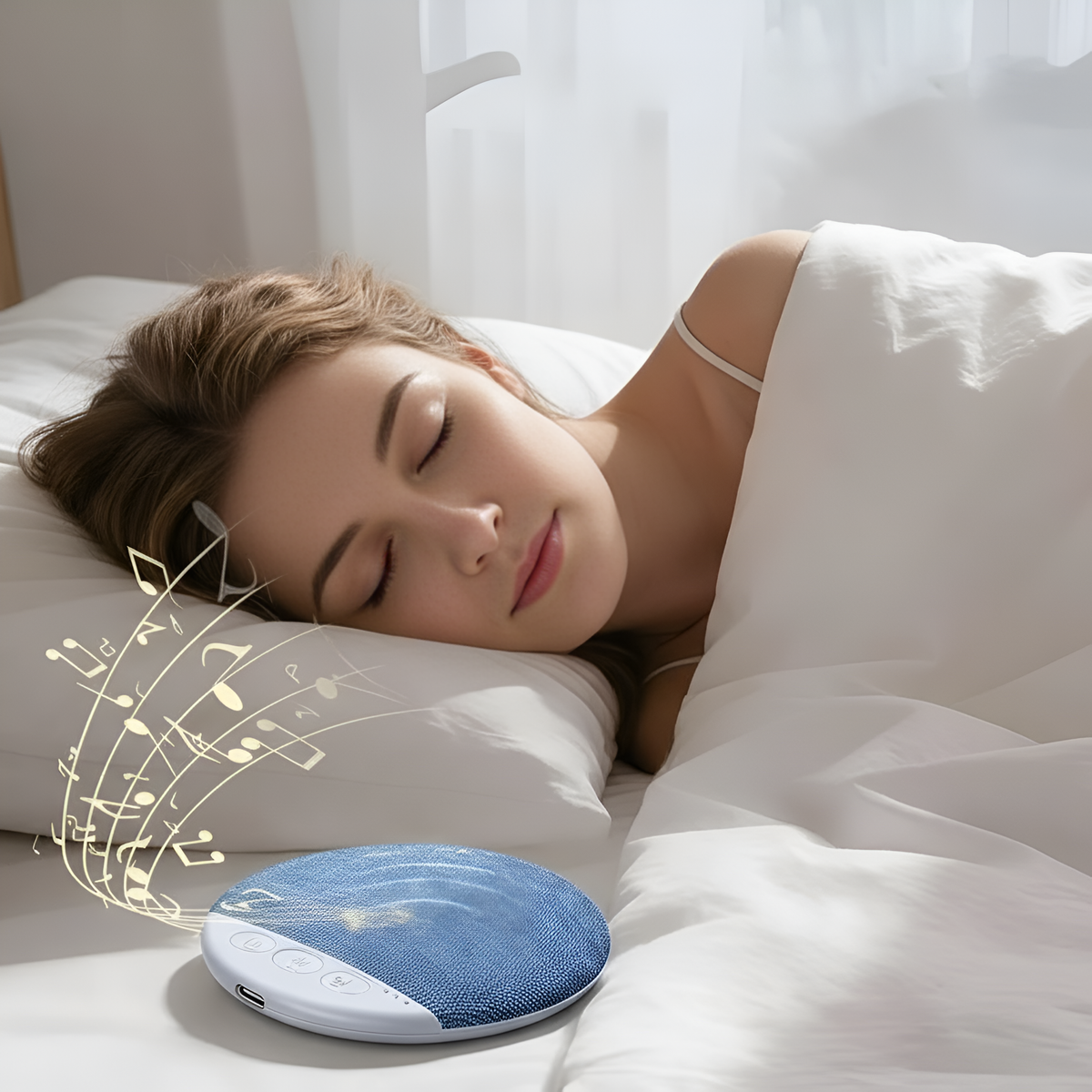 💤 Sleep Audio Without Earbuds – Wireless Pillow Speaker