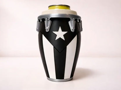 🎖️🪘Conga-Style Can Holder – Celebrate Caribbean Pride, One Sip at a Time