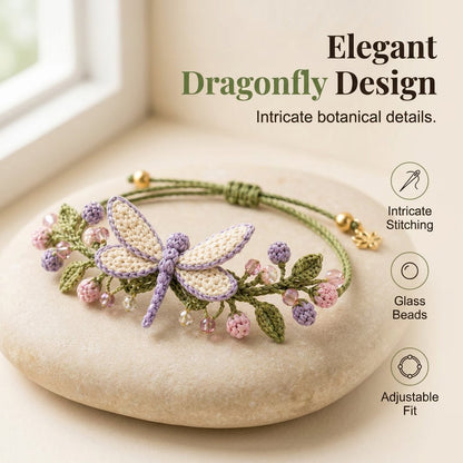 🌿🌸 DIY Nature-Inspired Crochet Bracelet Kit – Create Beautiful Handmade Floral Bracelets