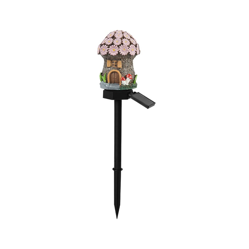 🔥Last Day 55% OFF 🔥 Solar Fairy-Tale Mushroom Cottage Garden Light