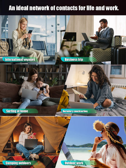 🌐Space-Link AI Satellite Terminal: Lifetime Free Unlimited High-Speed Wi-Fi